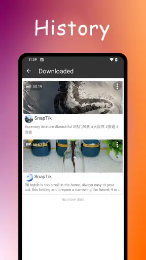 SnapTik: No Watermark Download screenshot