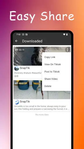 SnapTik: No Watermark Download screenshot