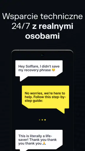 Solflare – Portfel Solana screenshot