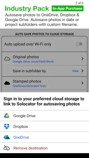 Solocator - GPS Field Camera screenshot