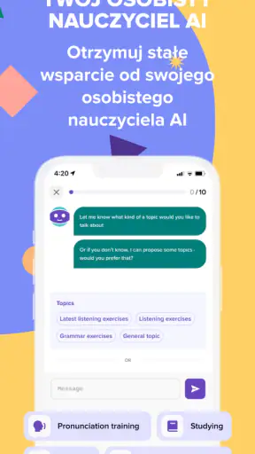 Speakly: Szybka Nauka Języków screenshot
