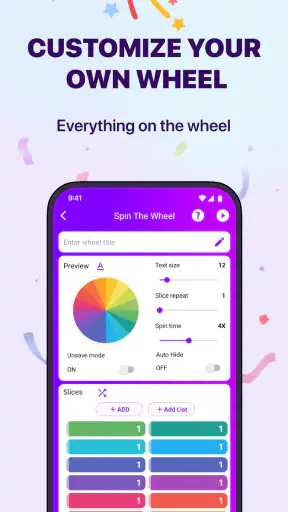 Spin The Wheel Picker Decides screenshot