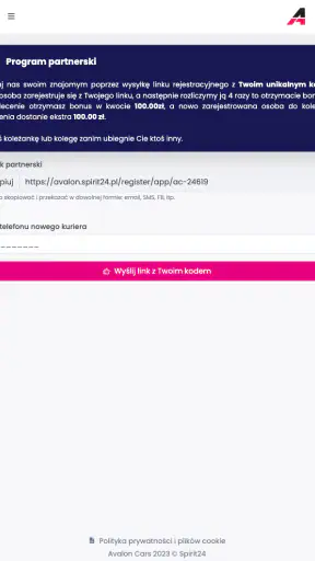 Spirit24 screenshot