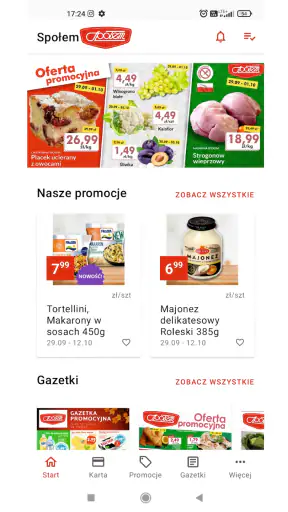 Społem screenshot
