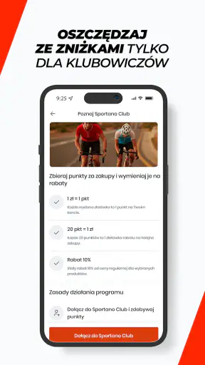 Sportano screenshot
