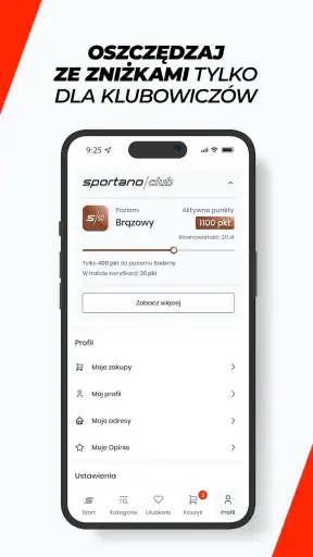 Sportano screenshot