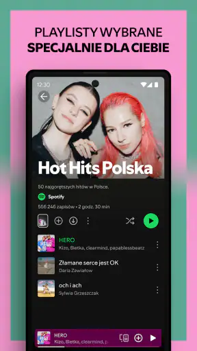 Spotify: muzyka i podcasty screenshot