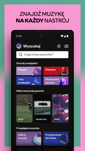 Spotify: muzyka i podcasty screenshot