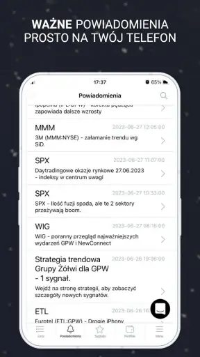 Squaber - sygnały giełdowe screenshot