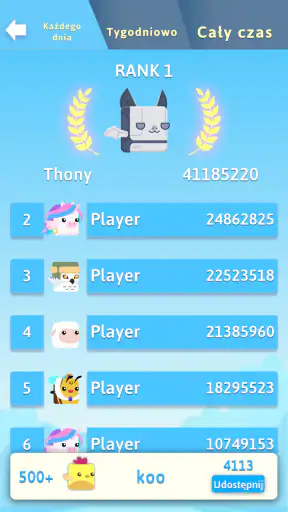 Stacky Bird: Gra w jajka screenshot