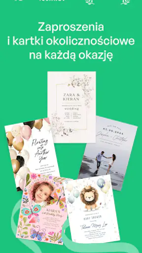 Stwórz Zaproszenia ślubne screenshot