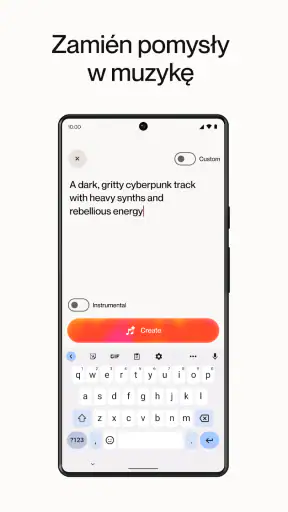Suno - Twórz muzykę screenshot