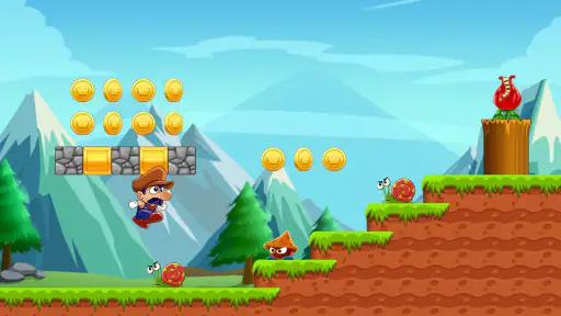 Super Bino Go: Adventure World screenshot