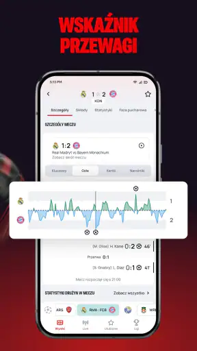 Superscore - piłkarskie wyniki screenshot