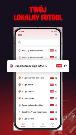 Superscore - piłkarskie wyniki screenshot