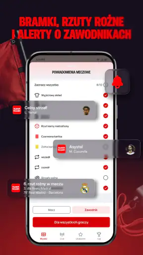 Superscore - piłkarskie wyniki screenshot