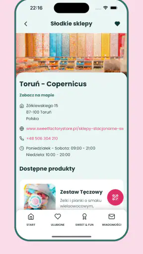 Sweet Factory Store screenshot