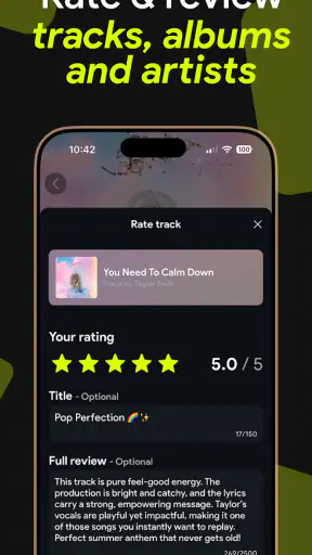 Swipefy for Spotify screenshot