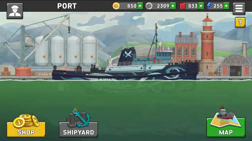 Symulator statku: gra w łodzie screenshot