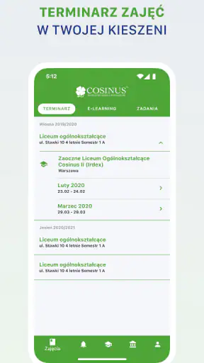 Szkoły COSINUS screenshot