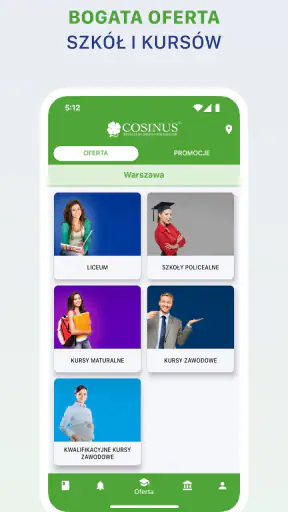 Szkoły COSINUS screenshot