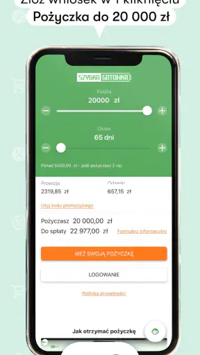 Szybka Gotówka-pożyczki online screenshot