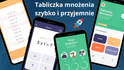 Tabliczka mnożenia i dzielenia screenshot