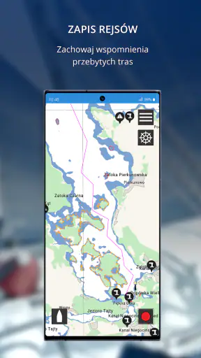 Taider: mapy mazurskich jezior screenshot