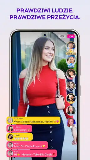 Tango-live stream i czat wideo screenshot