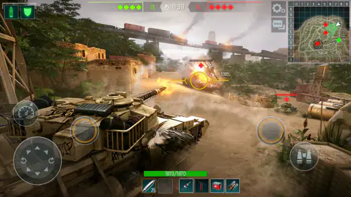 Tank Force: Gry czołgi screenshot