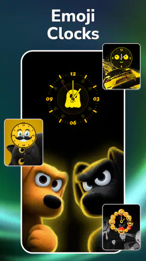 Tapeta zegara: zegar analogowy screenshot