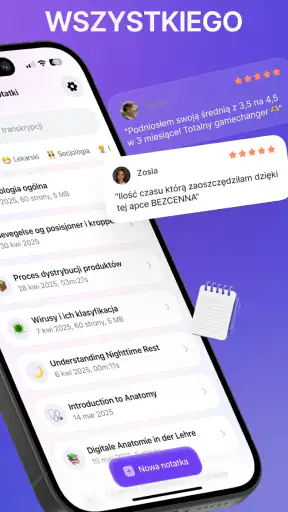 TapNote - AI Asystent w Nauce screenshot