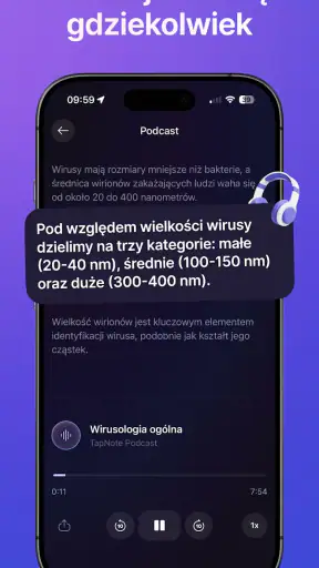 TapNote - AI Asystent w Nauce screenshot