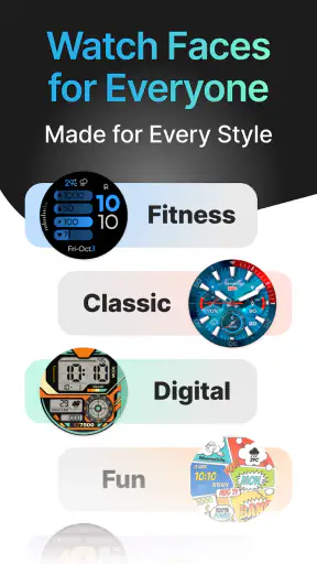 Tarcze Facer screenshot