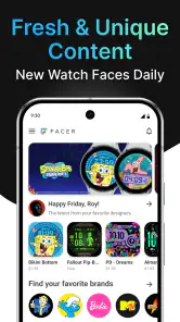 Tarcze Facer screenshot