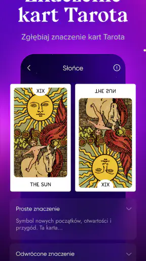 Tarot Wróżenie i Znaczenie screenshot