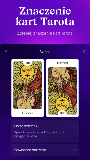 Tarot Wróżenie i Znaczenie screenshot
