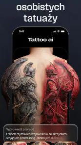 Tattoo AI - Projekt tatuażu screenshot