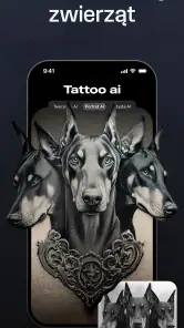 Tattoo AI - Projekt tatuażu screenshot