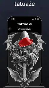 Tattoo AI - Projekt tatuażu screenshot