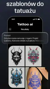 Tattoo AI - Projekt tatuażu screenshot