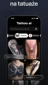 Tattoo AI - Projekt tatuażu screenshot