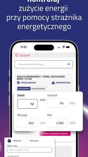 TAURON eLicznik screenshot