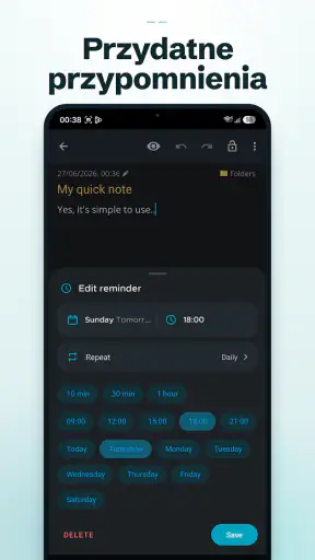 Teka Notes: Notatnik screenshot