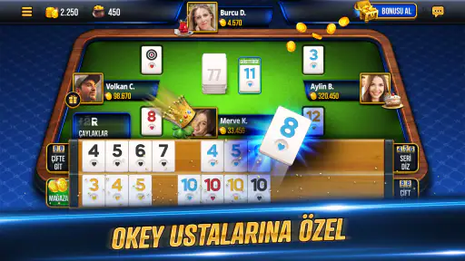 Tekel Okey - Online Çanak Okey screenshot
