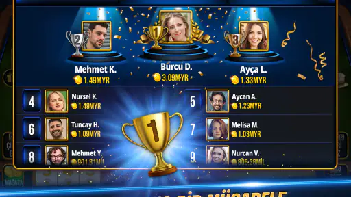 Tekel Okey - Online Çanak Okey screenshot