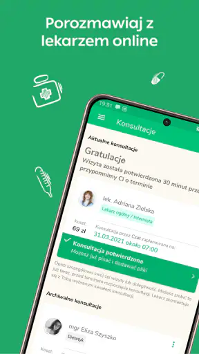 Telemedi - lekarz online, NFZ screenshot