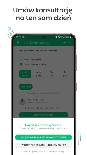 Telemedi - lekarz online, NFZ screenshot