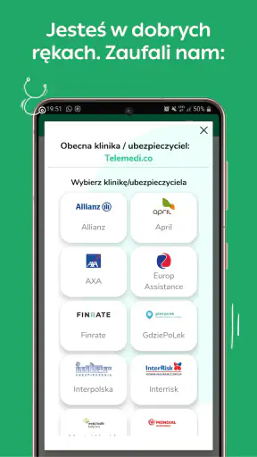 Telemedi - lekarz online, NFZ screenshot