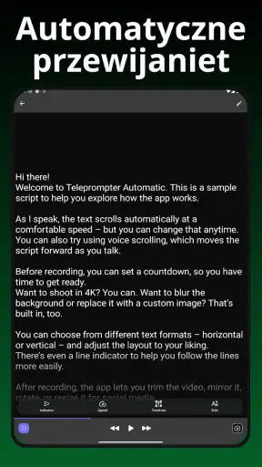 Teleprompter Automatic screenshot